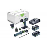 FESTOOL TDC 18/4 5,2/4,0 I-Set suktuvas - gręžtuvas 
